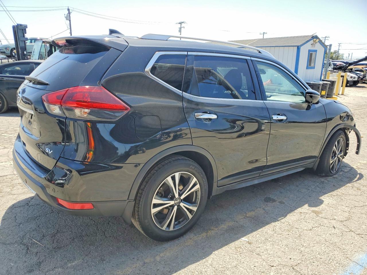 2019 Nissan Rogue Sv Black vin: JN8AT2MT5KW256229
