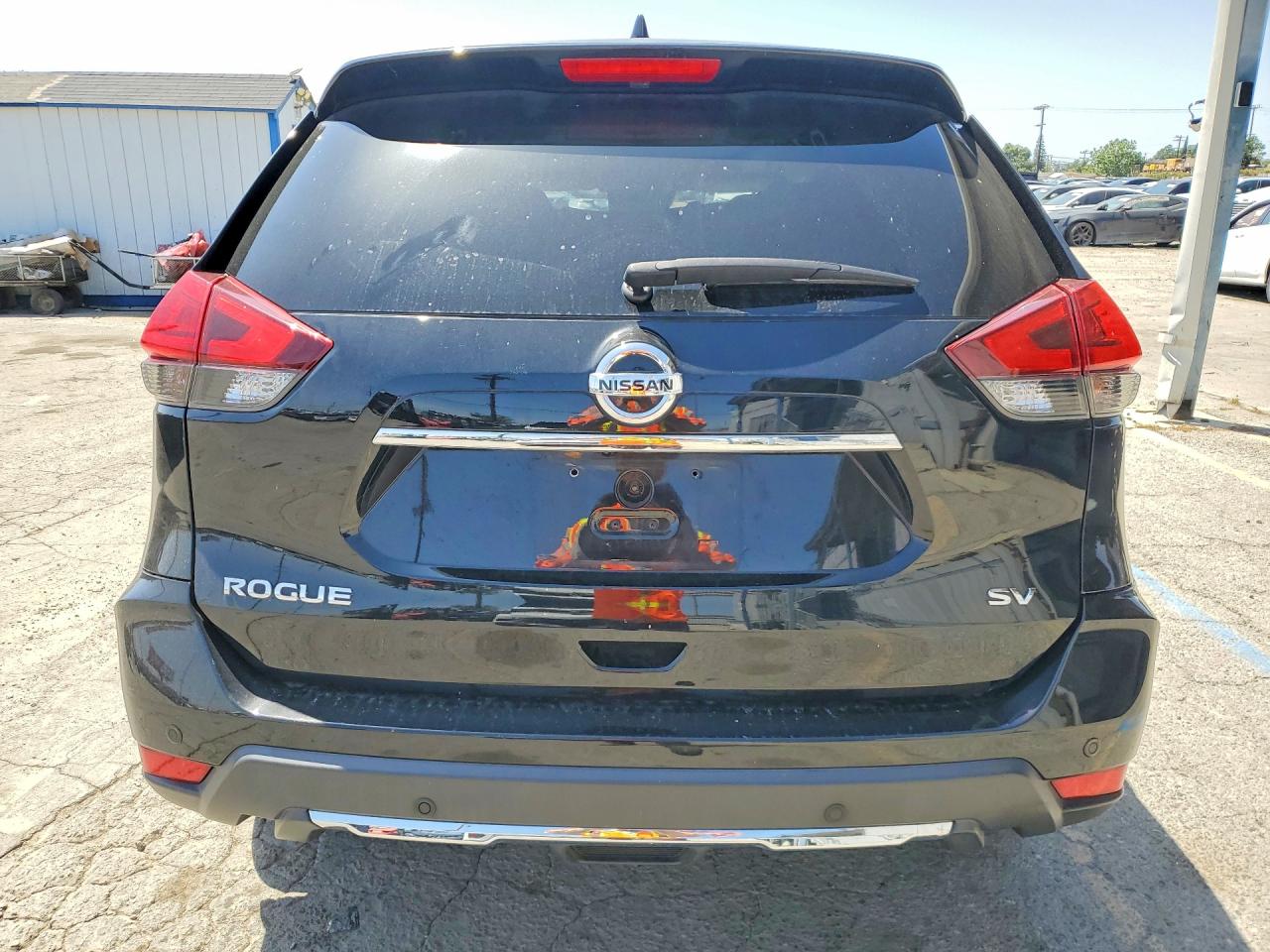2019 Nissan Rogue Sv Black vin: JN8AT2MT5KW256229