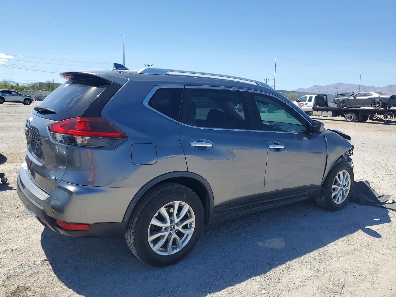2020 Nissan Rogue Sv Gray vin: JN8AT2MT5LW014882