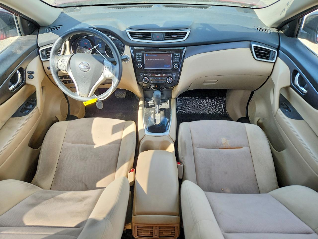 2016 Nissan Rogue Sv Burgundy vin: JN8AT2MT6GW029669