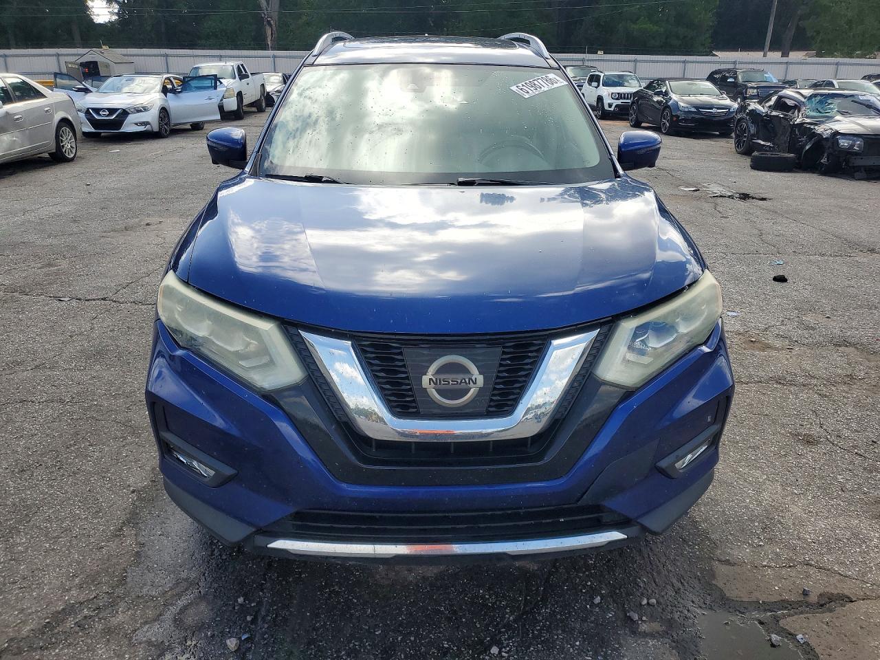 2017 Nissan Rogue Sl Blue vin: JN8AT2MT6HW143253