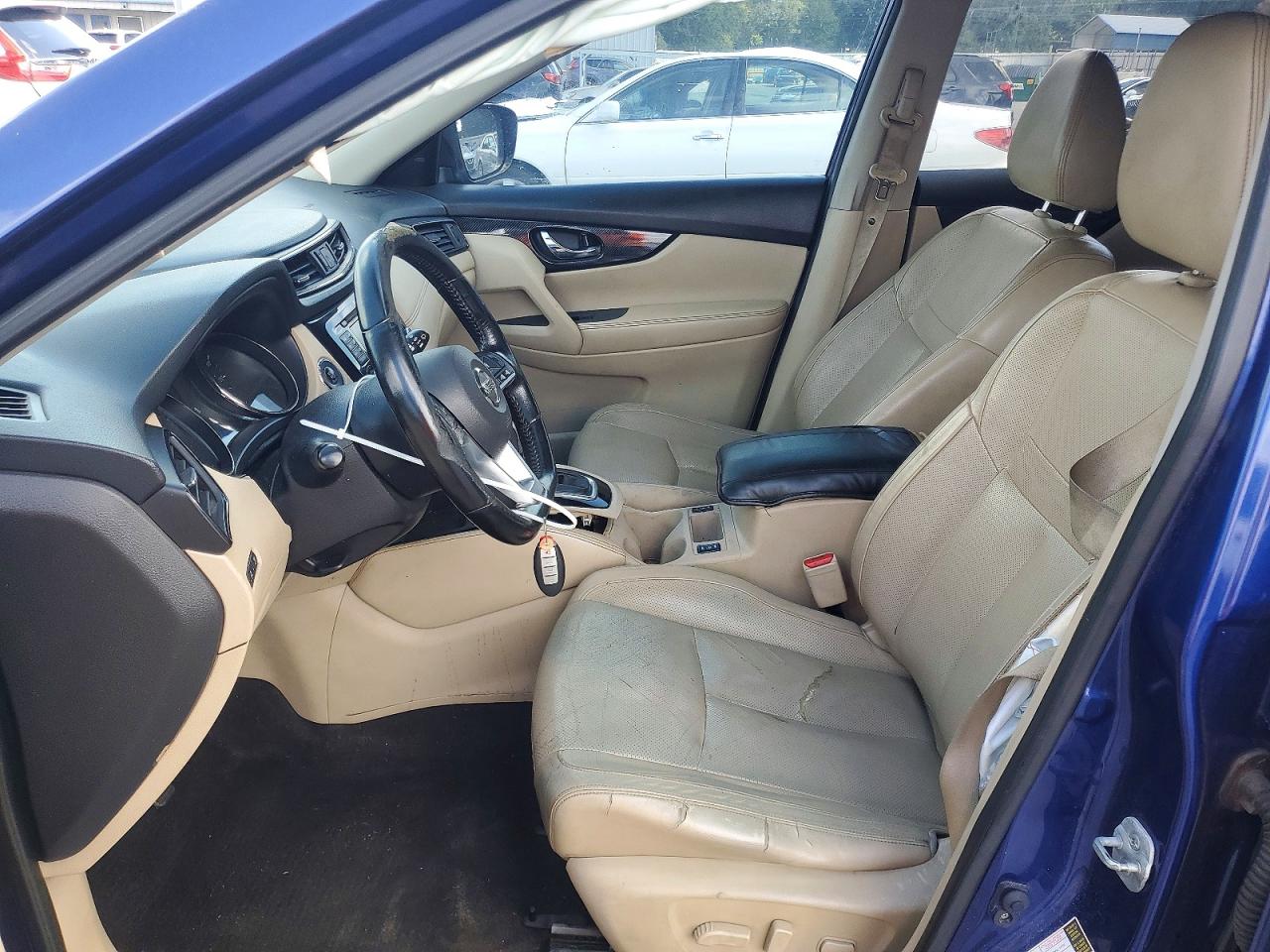 2017 Nissan Rogue Sl Blue vin: JN8AT2MT6HW143253