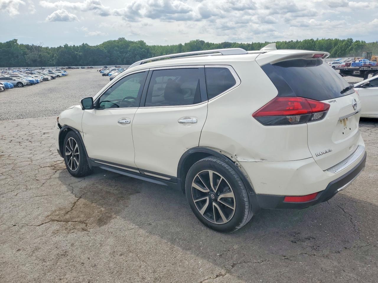 2018 Nissan Rogue Sl White vin: JN8AT2MT6JW490698