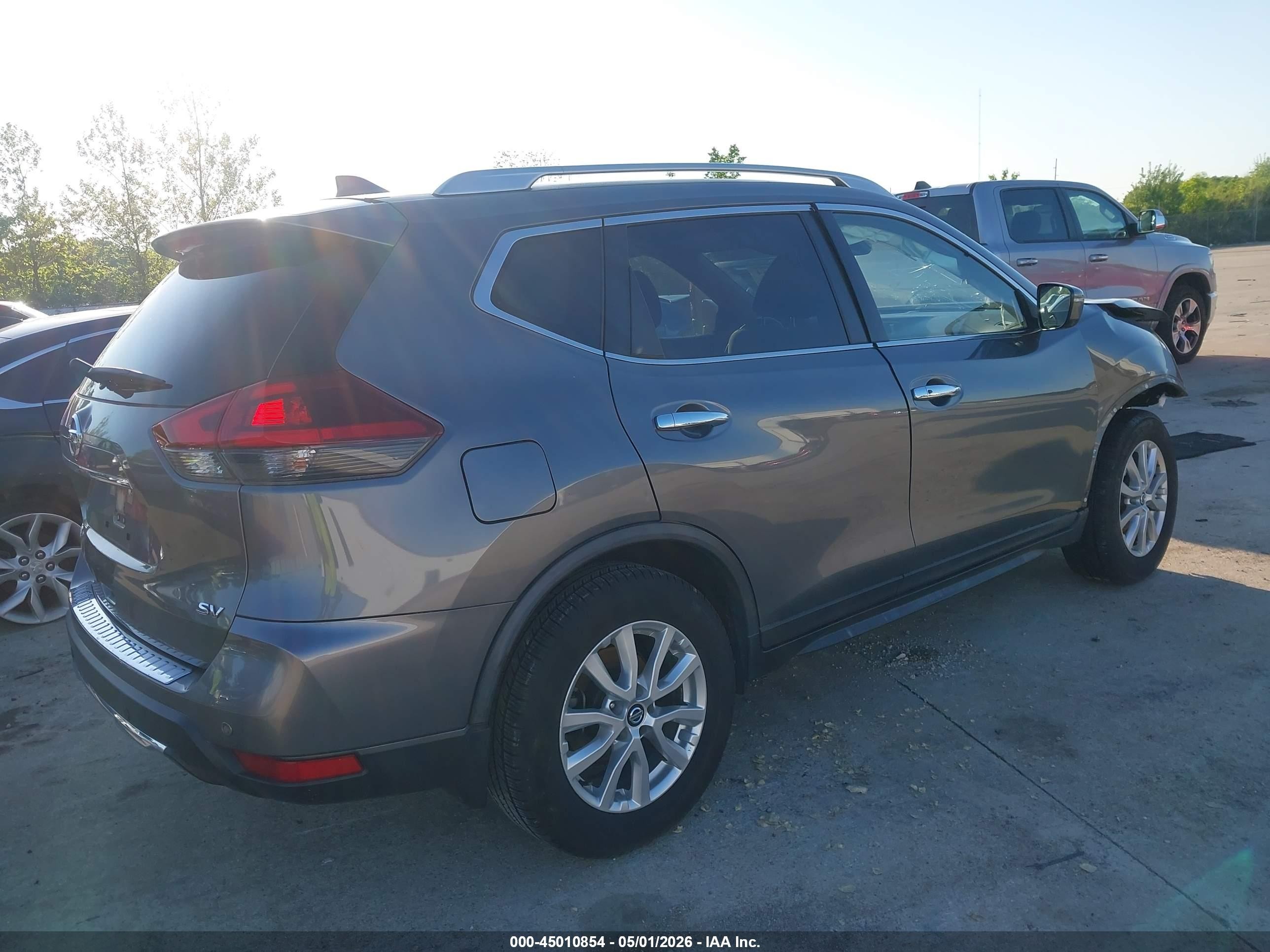 2020 Nissan Rogue Sv Fwd Серый vin: JN8AT2MT6LW036468