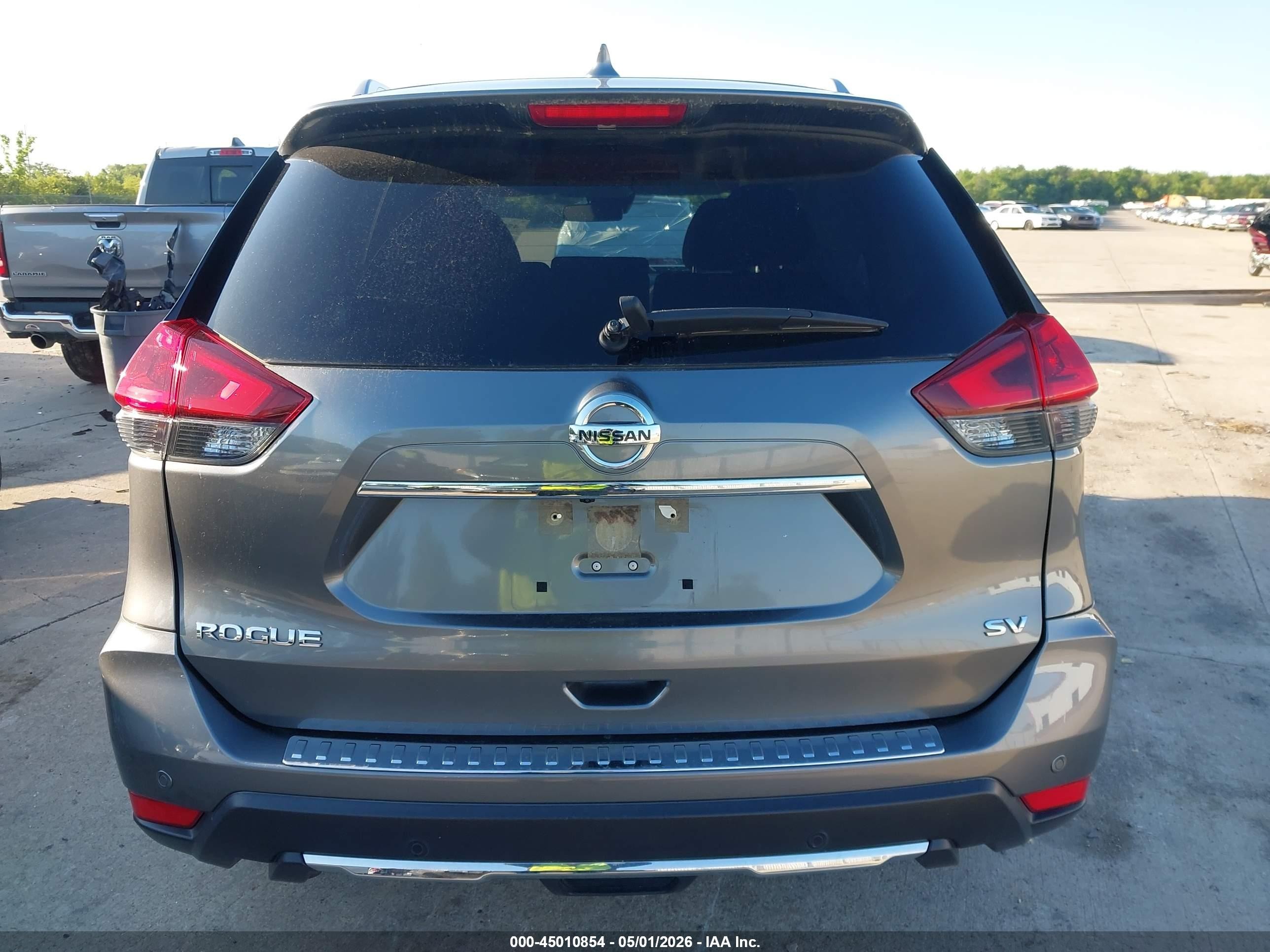 2020 Nissan Rogue Sv Fwd Серый vin: JN8AT2MT6LW036468