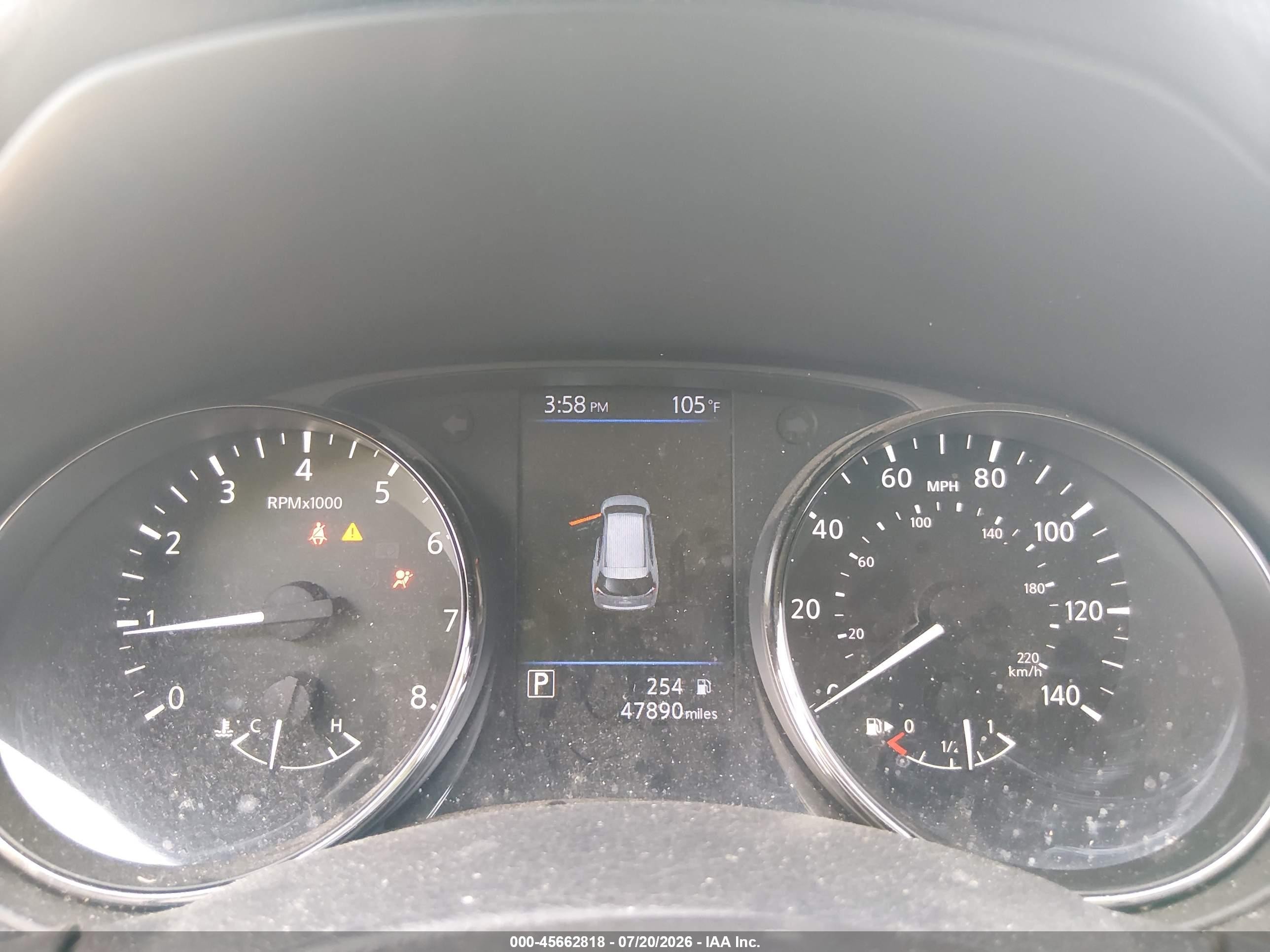 2019 Nissan Rogue S Синий vin: JN8AT2MT7KW267717