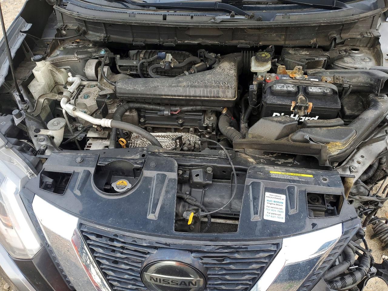 2020 Nissan Rogue Sv Charcoal vin: JN8AT2MT8LW005416