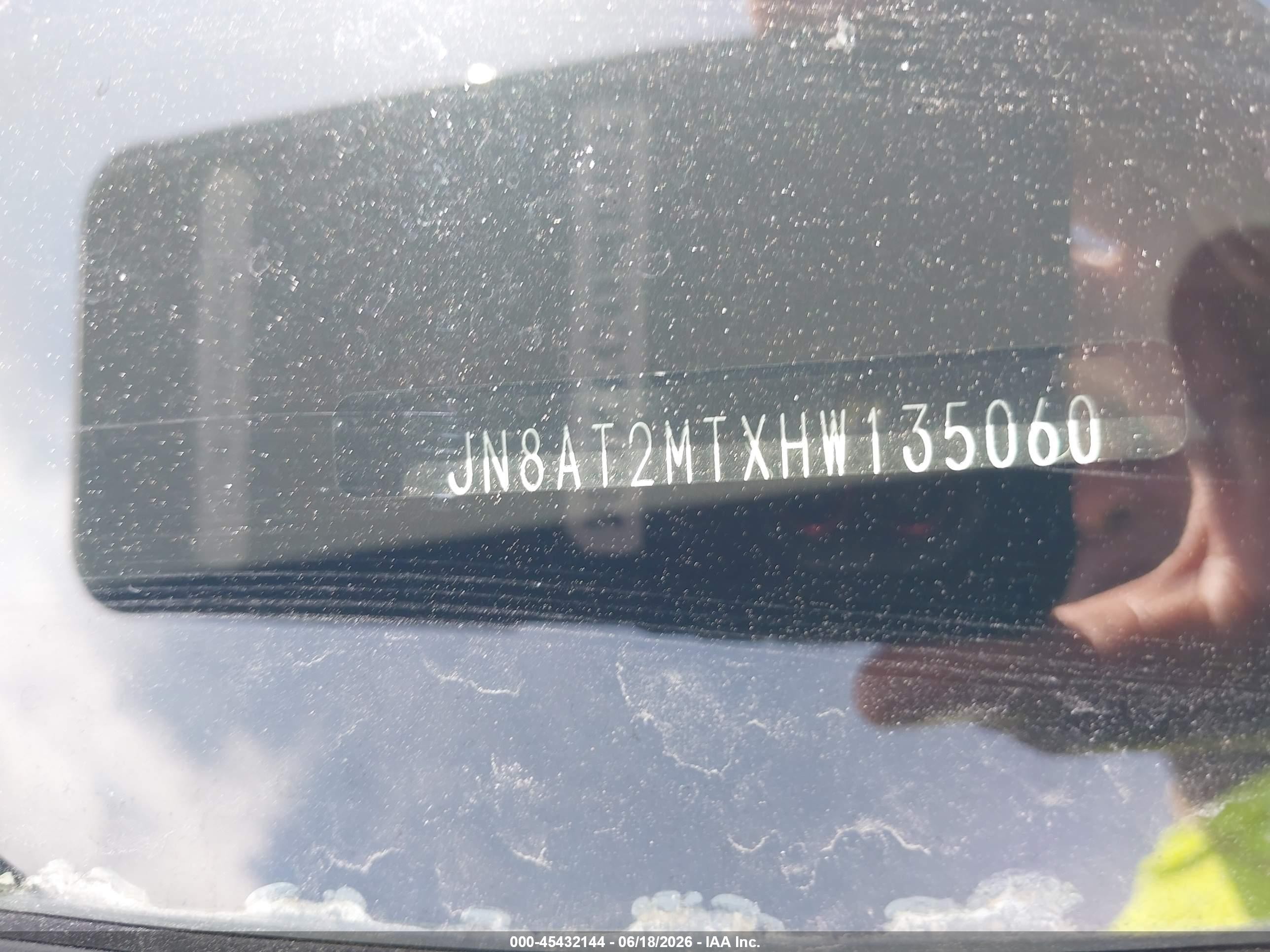 2017 Nissan Rogue Sv Синий vin: JN8AT2MTXHW135060