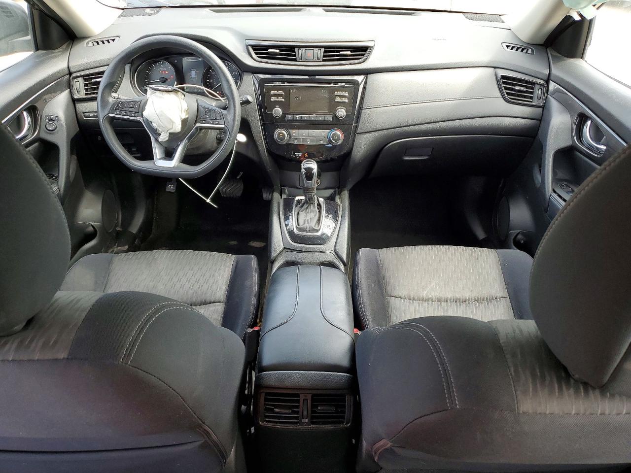 2017 Nissan Rogue S Black vin: JN8AT2MTXHW384894