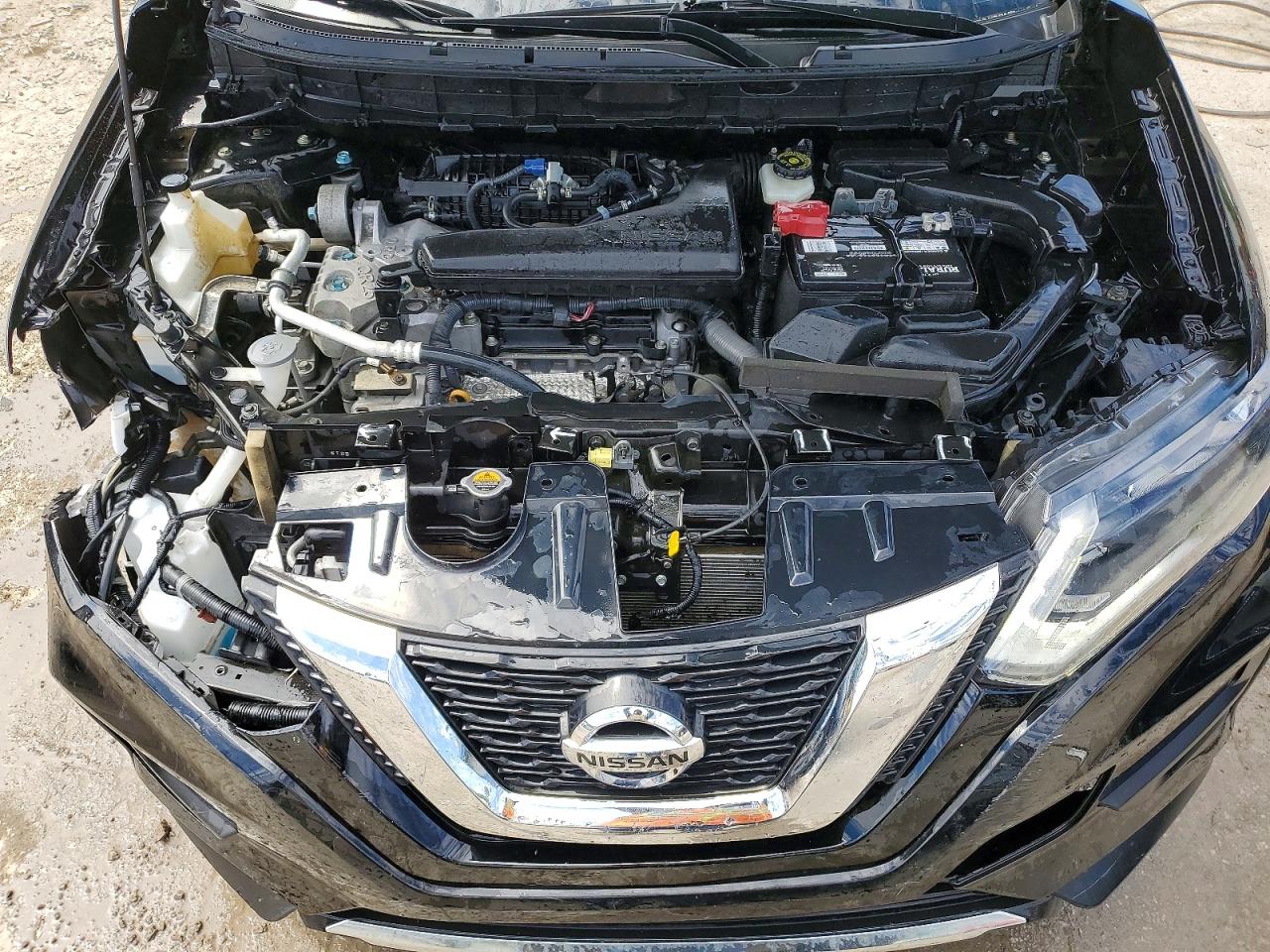 2017 Nissan Rogue S Black vin: JN8AT2MTXHW384894