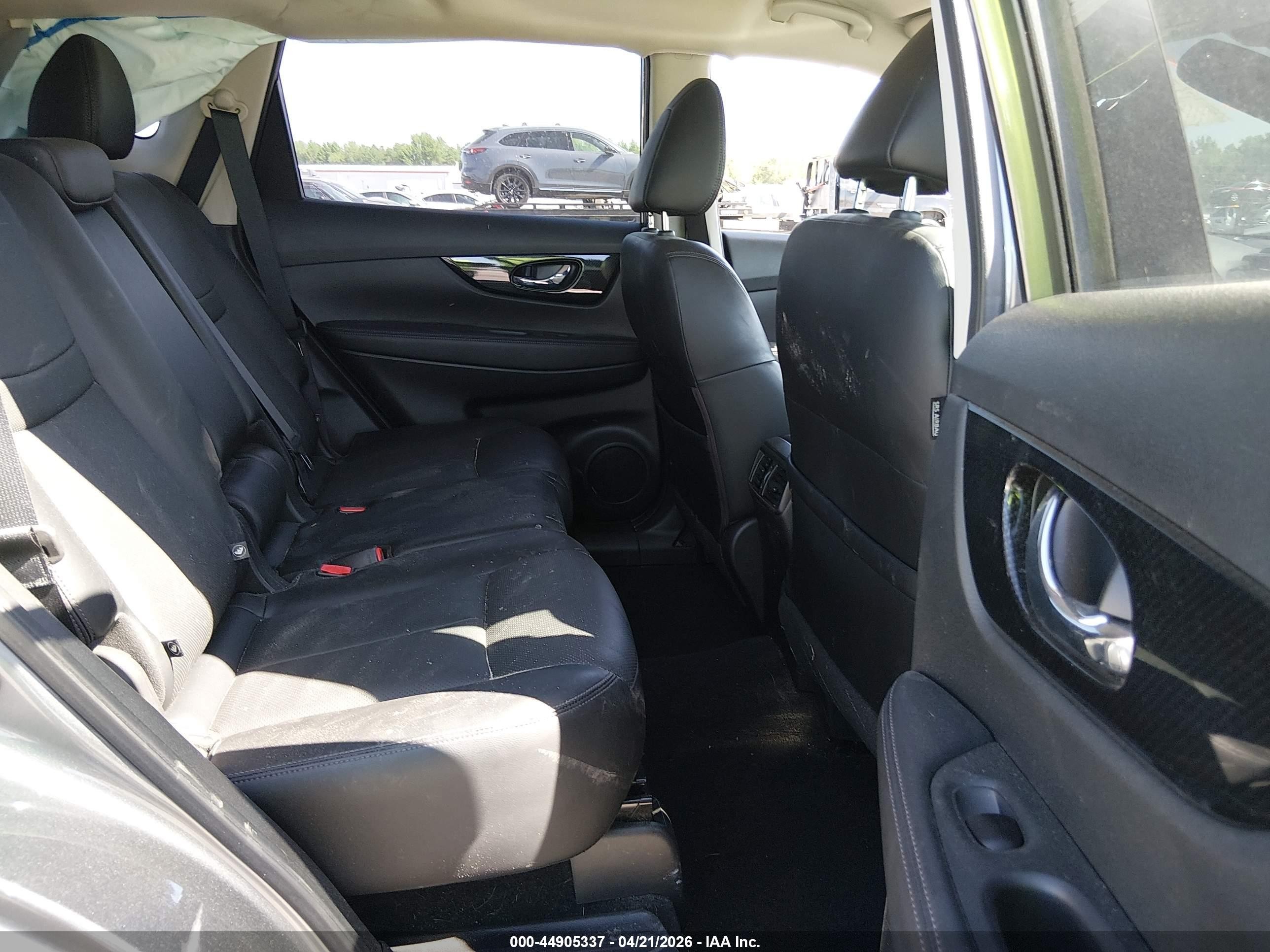 2018 Nissan Rogue Sl Серый vin: JN8AT2MTXJW461804