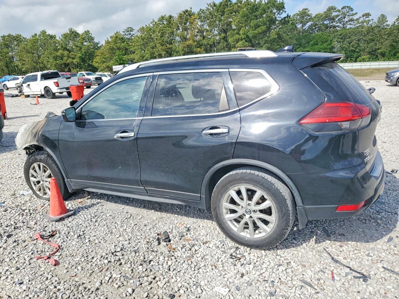 2017 Nissan Rogue Sv Black vin: JN8AT2MV0HW009887