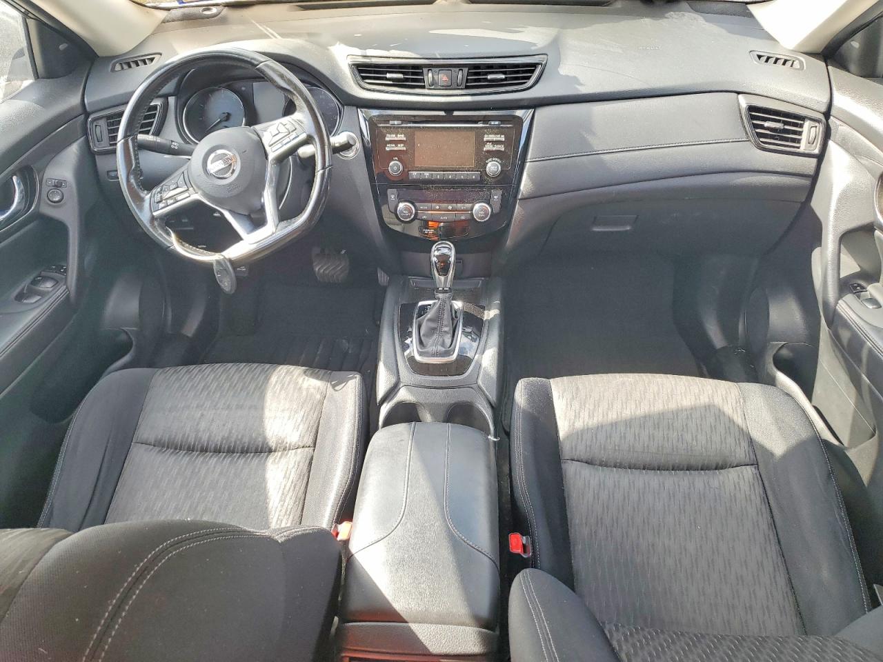 2017 Nissan Rogue Sv Black vin: JN8AT2MV0HW009887