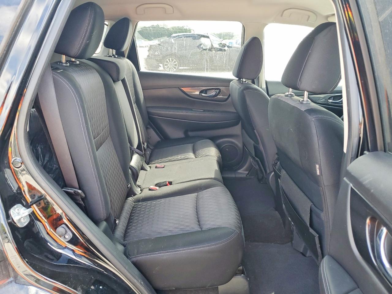 2017 Nissan Rogue Sv Black vin: JN8AT2MV0HW009887