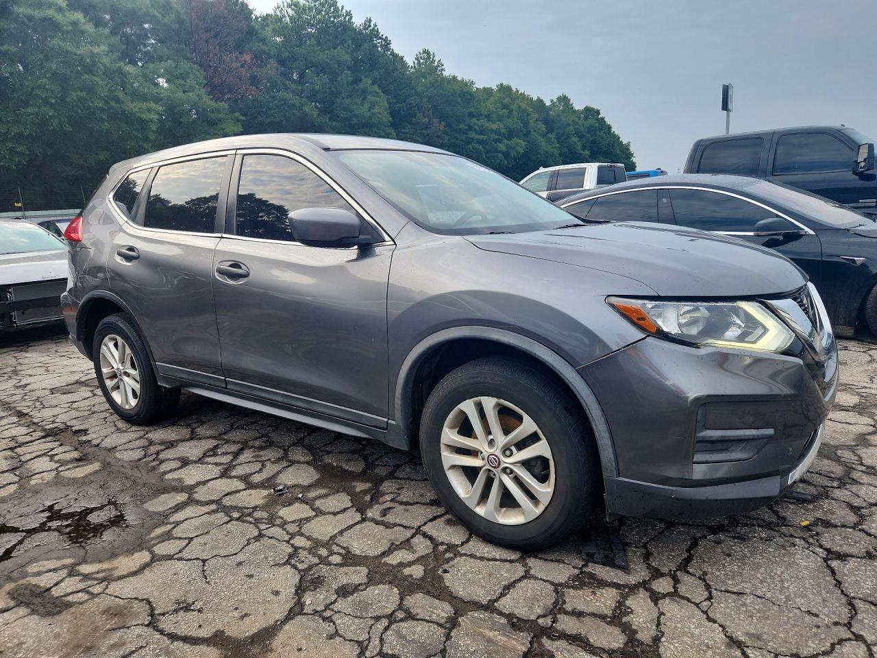 2017 Nissan Rogue S Gray vin: JN8AT2MV0HW279458