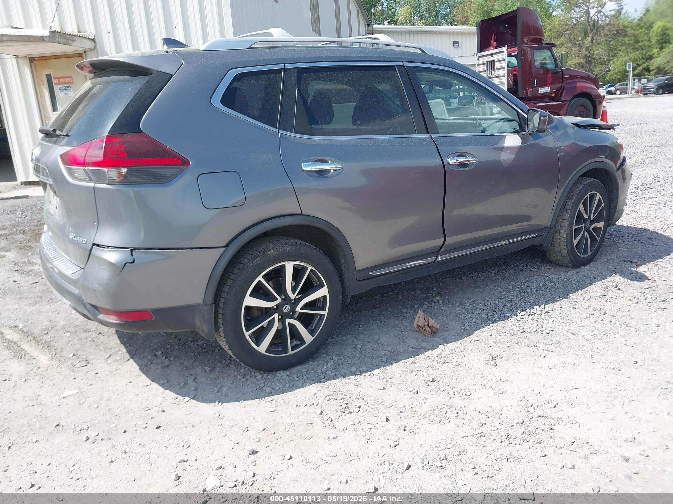 2018 Nissan Rogue Sl Pewter vin: JN8AT2MV0JW348896