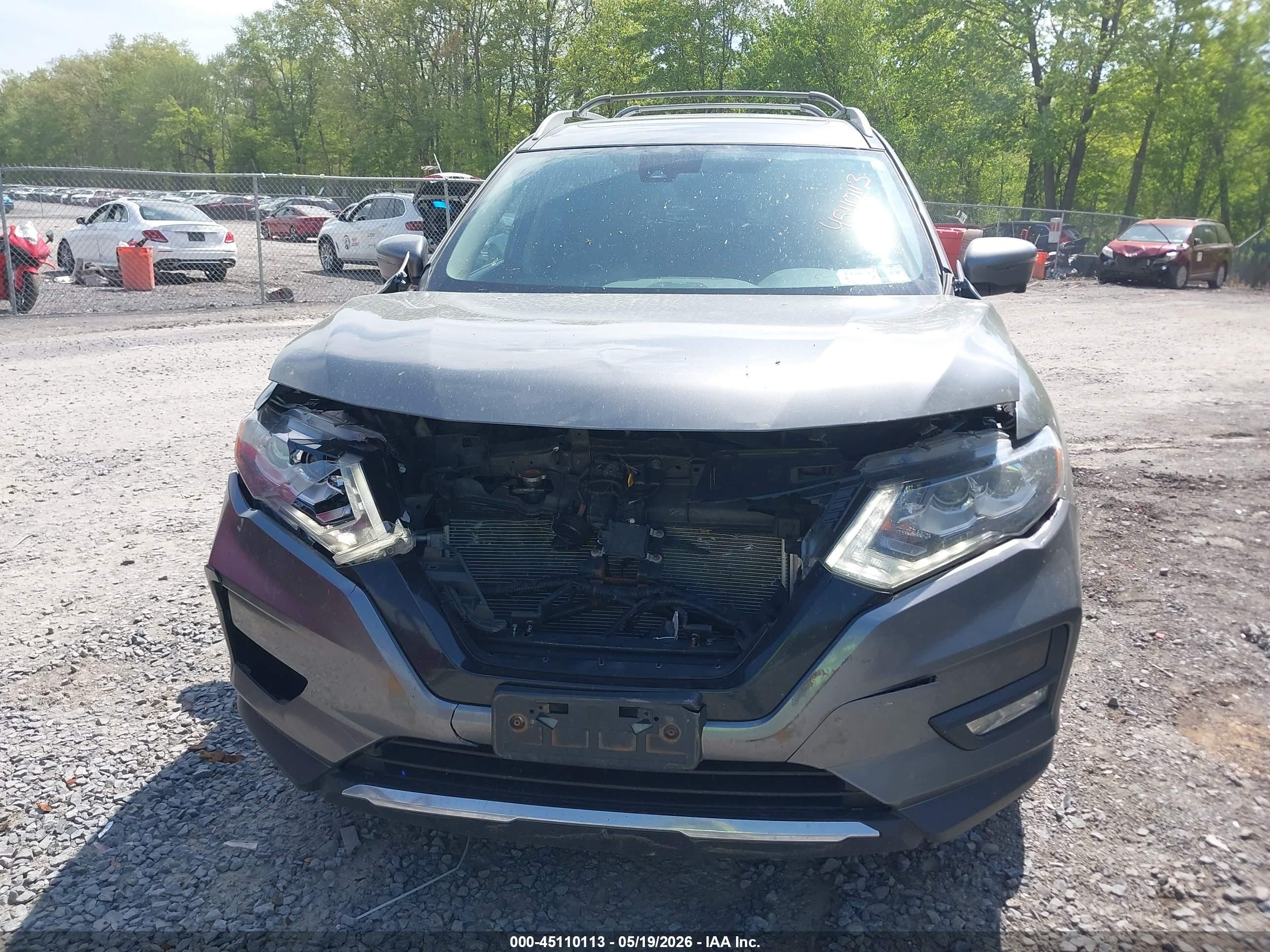 2018 Nissan Rogue Sl Pewter vin: JN8AT2MV0JW348896