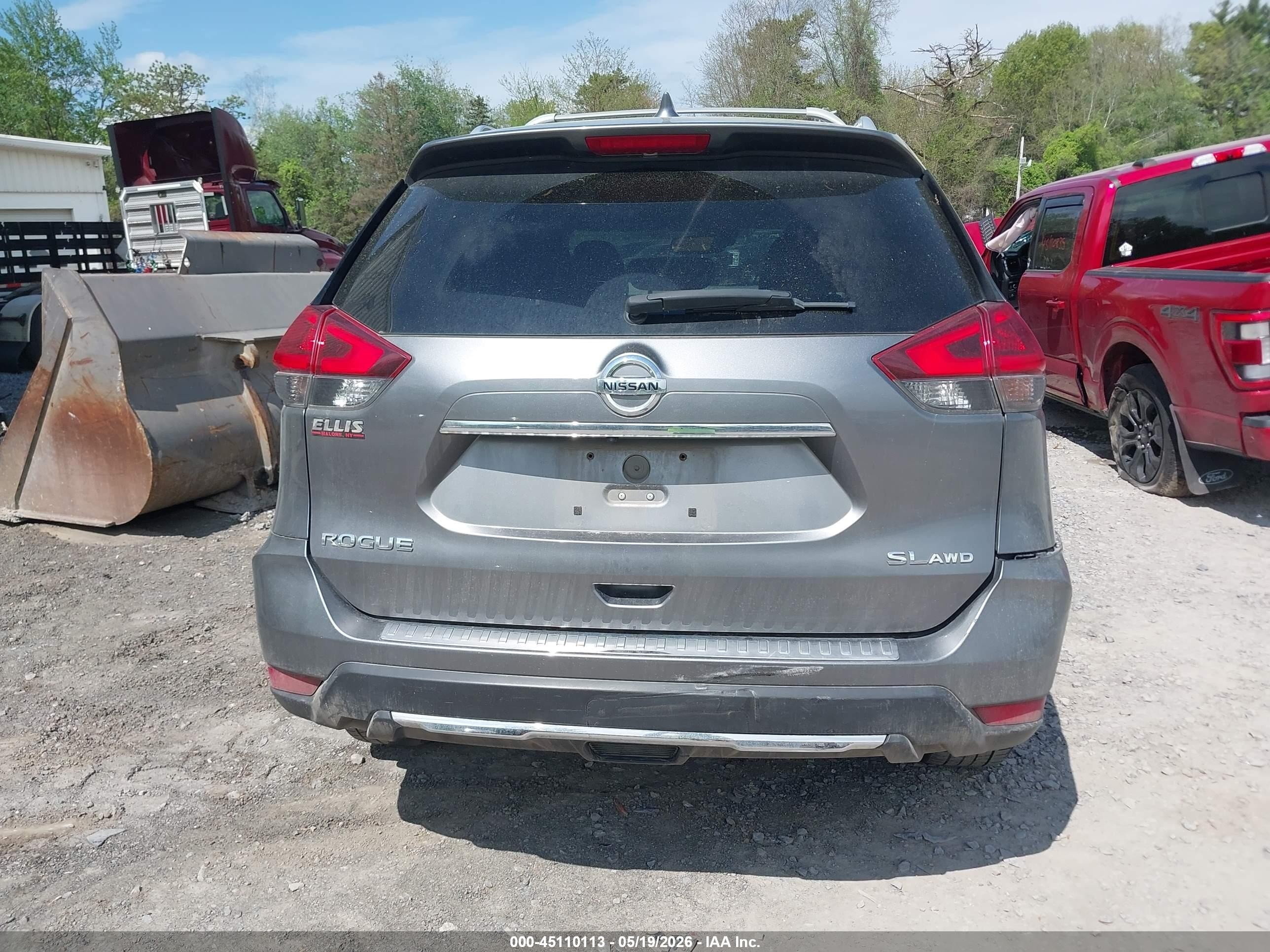 2018 Nissan Rogue Sl Pewter vin: JN8AT2MV0JW348896