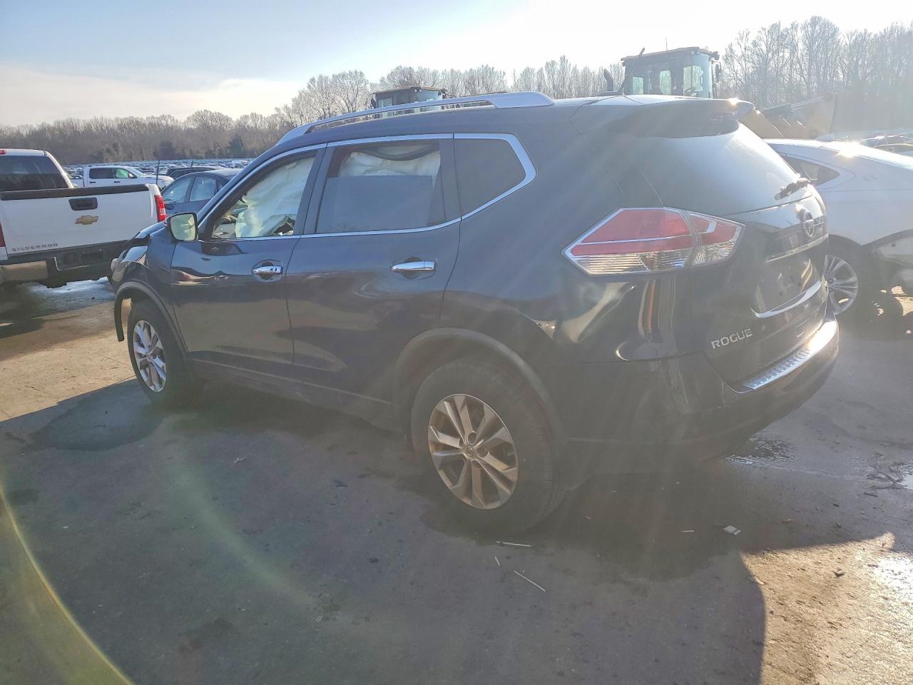 2016 Nissan Rogue Sv Blue vin: JN8AT2MV1GW148666