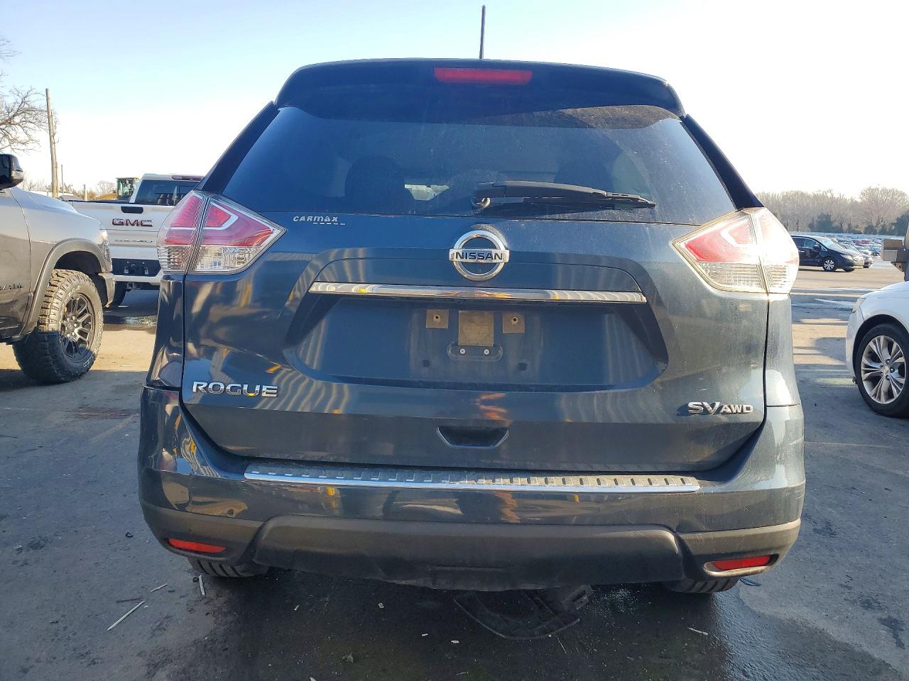 2016 Nissan Rogue Sv Blue vin: JN8AT2MV1GW148666