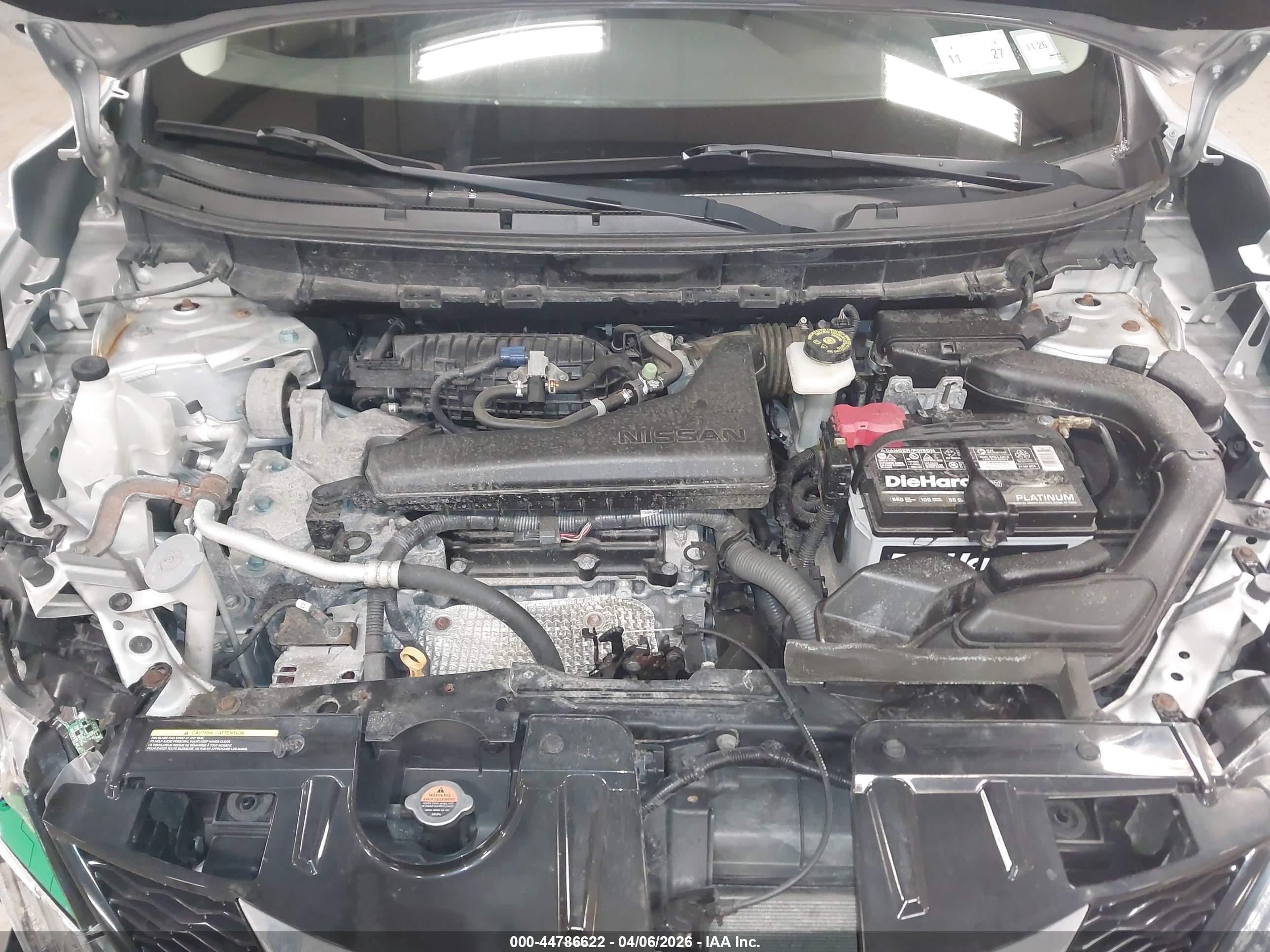 2016 Nissan Rogue S Silver vin: JN8AT2MV1GW153091