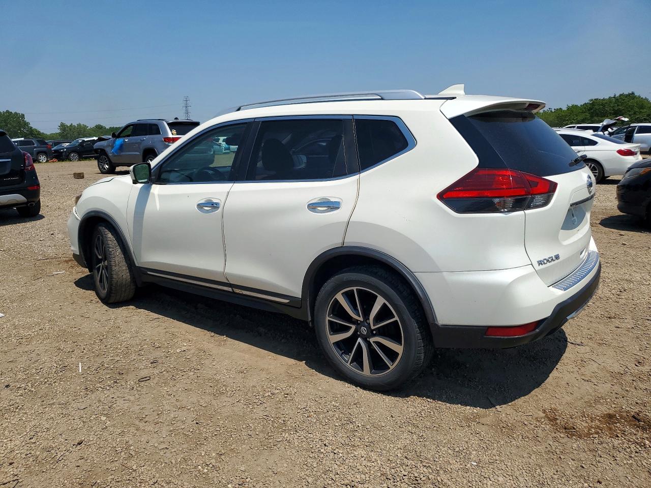 2017 Nissan Rogue Sl White vin: JN8AT2MV1HW027363