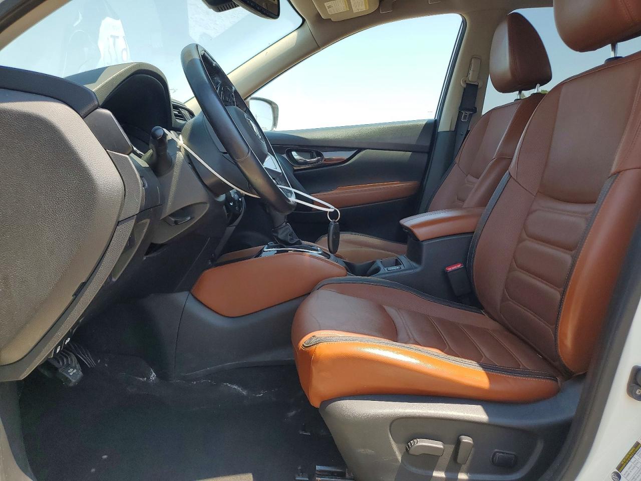 2017 Nissan Rogue Sl White vin: JN8AT2MV1HW027363