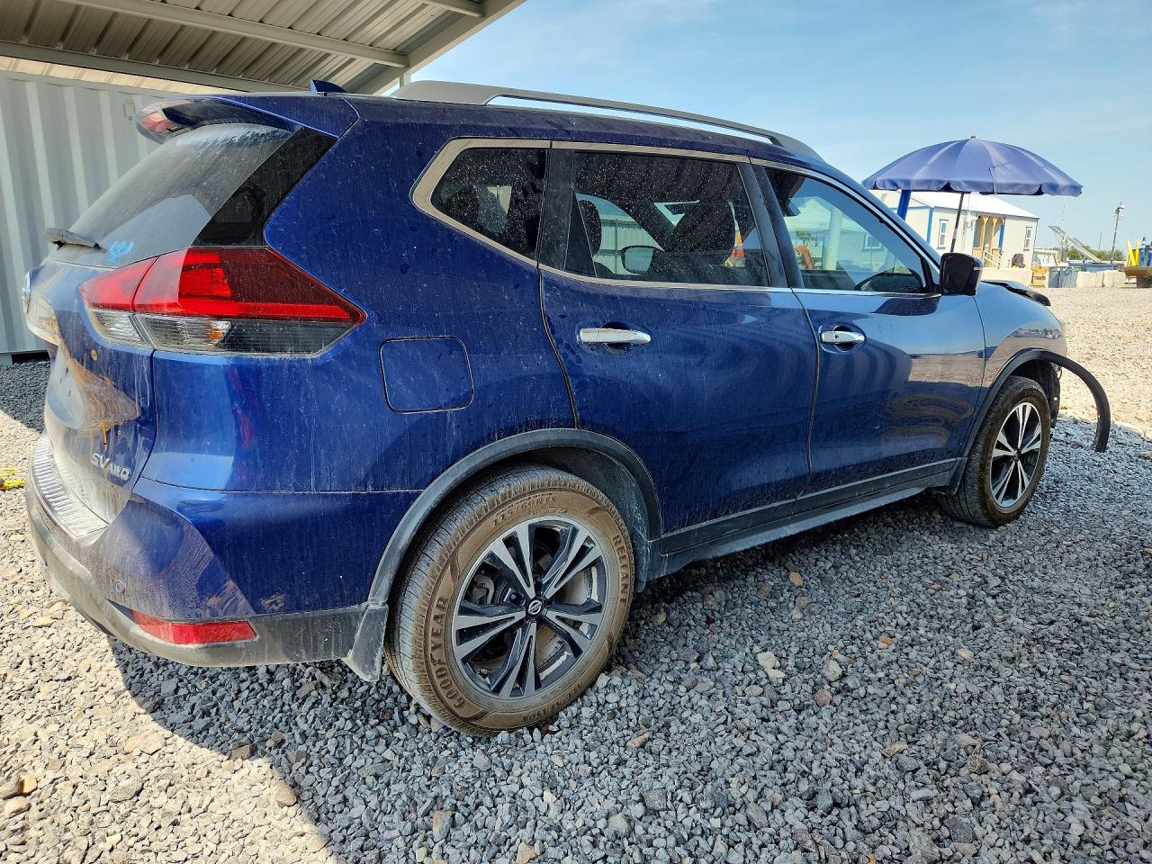 2020 Nissan Rogue Sv Blue vin: JN8AT2MV1LW119100