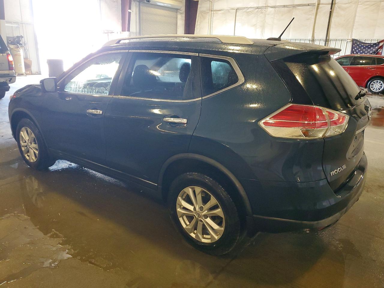 2016 Nissan Rogue Sv Blue vin: JN8AT2MV2GW152886