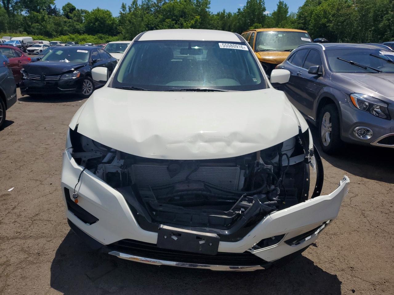 2017 Nissan Rogue S White vin: JN8AT2MV2HW005789