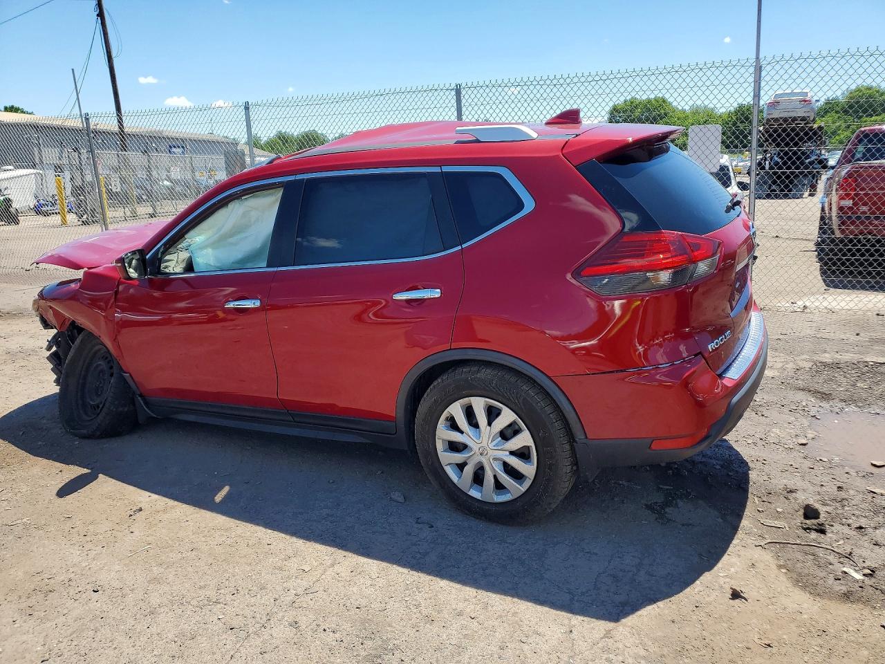 2010 Nissan Rogue S Красный vin: JN8AT2MV2HW252021