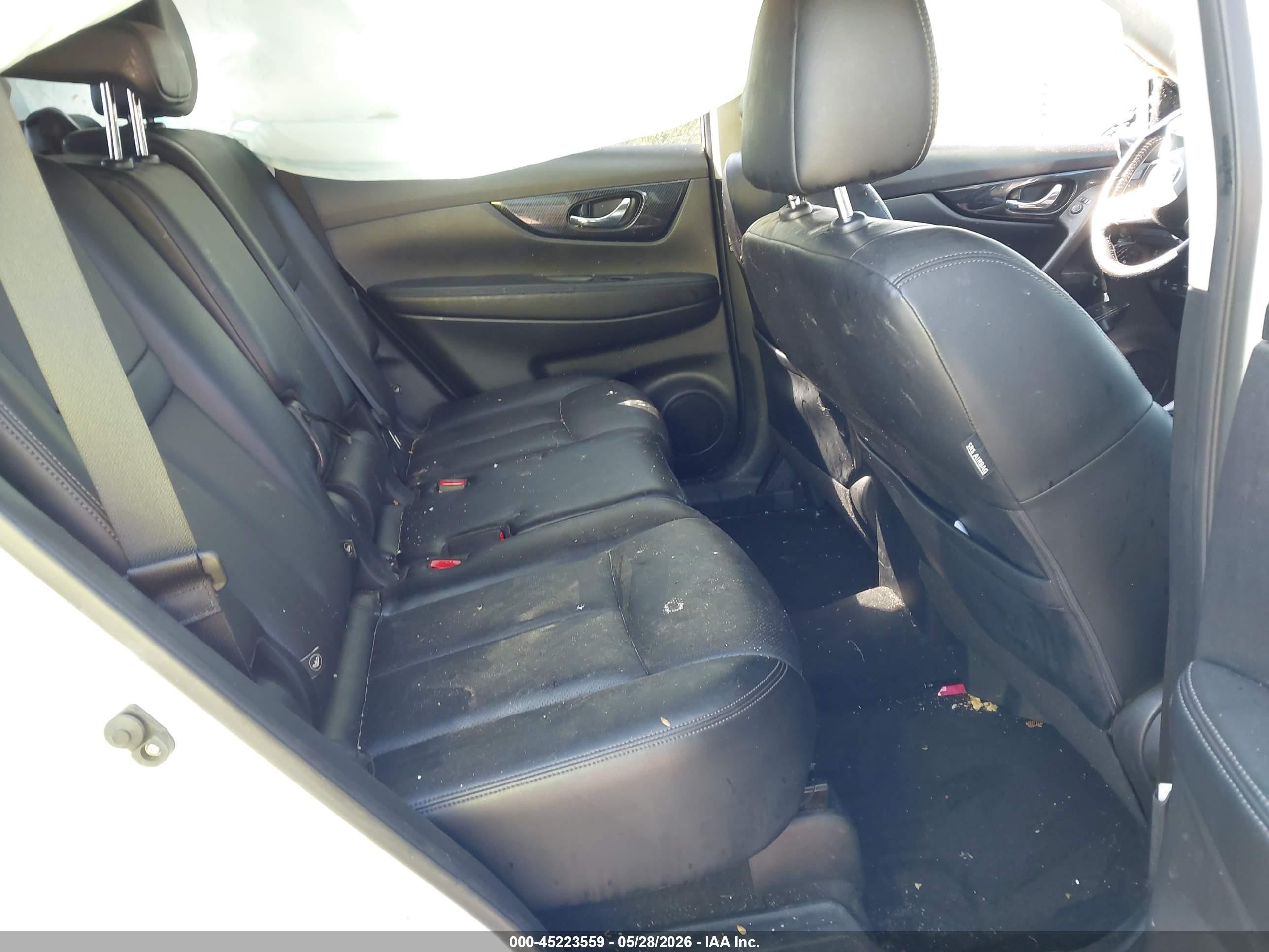 2018 Nissan Rogue Sl Белый vin: JN8AT2MV2JW329122