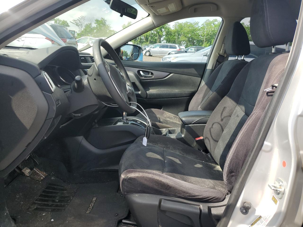 2016 Nissan Rogue S   Silver vin: JN8AT2MV3GW131965