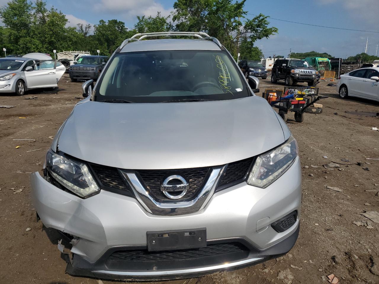 2016 Nissan Rogue S   Silver vin: JN8AT2MV3GW131965