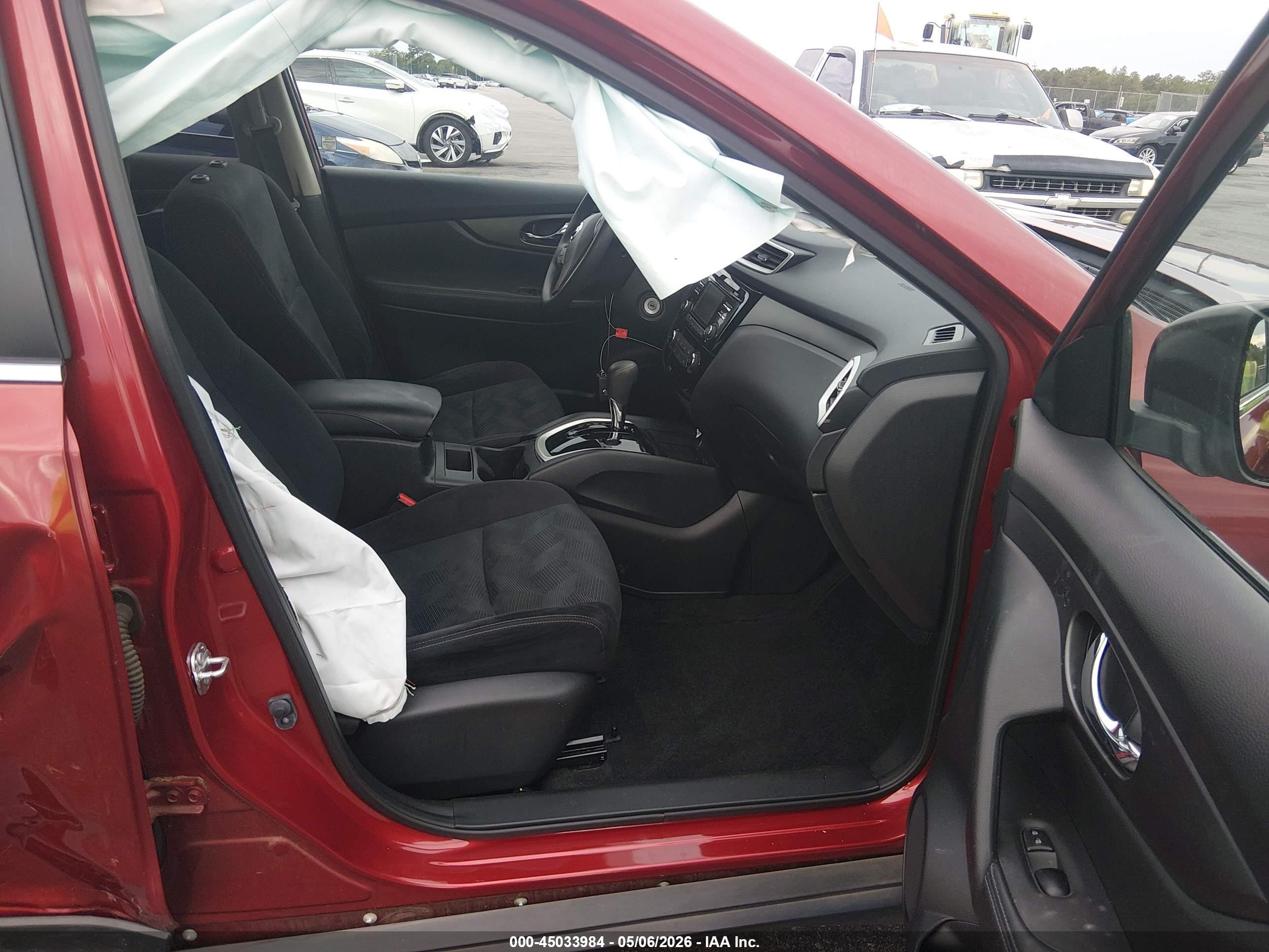 2016 Nissan Rogue S Красный vin: JN8AT2MV3GW137068