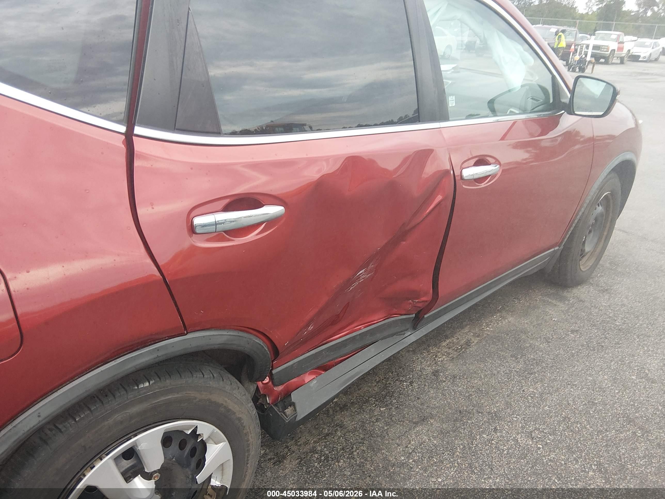 2016 Nissan Rogue S Красный vin: JN8AT2MV3GW137068