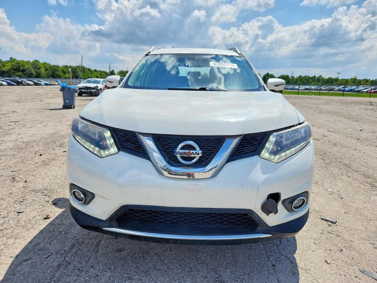 2016 Nissan Rogue Sv Белый vin: JN8AT2MV3GW140293