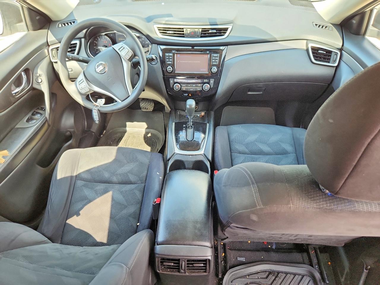 2016 Nissan Rogue Sv Белый vin: JN8AT2MV3GW140293