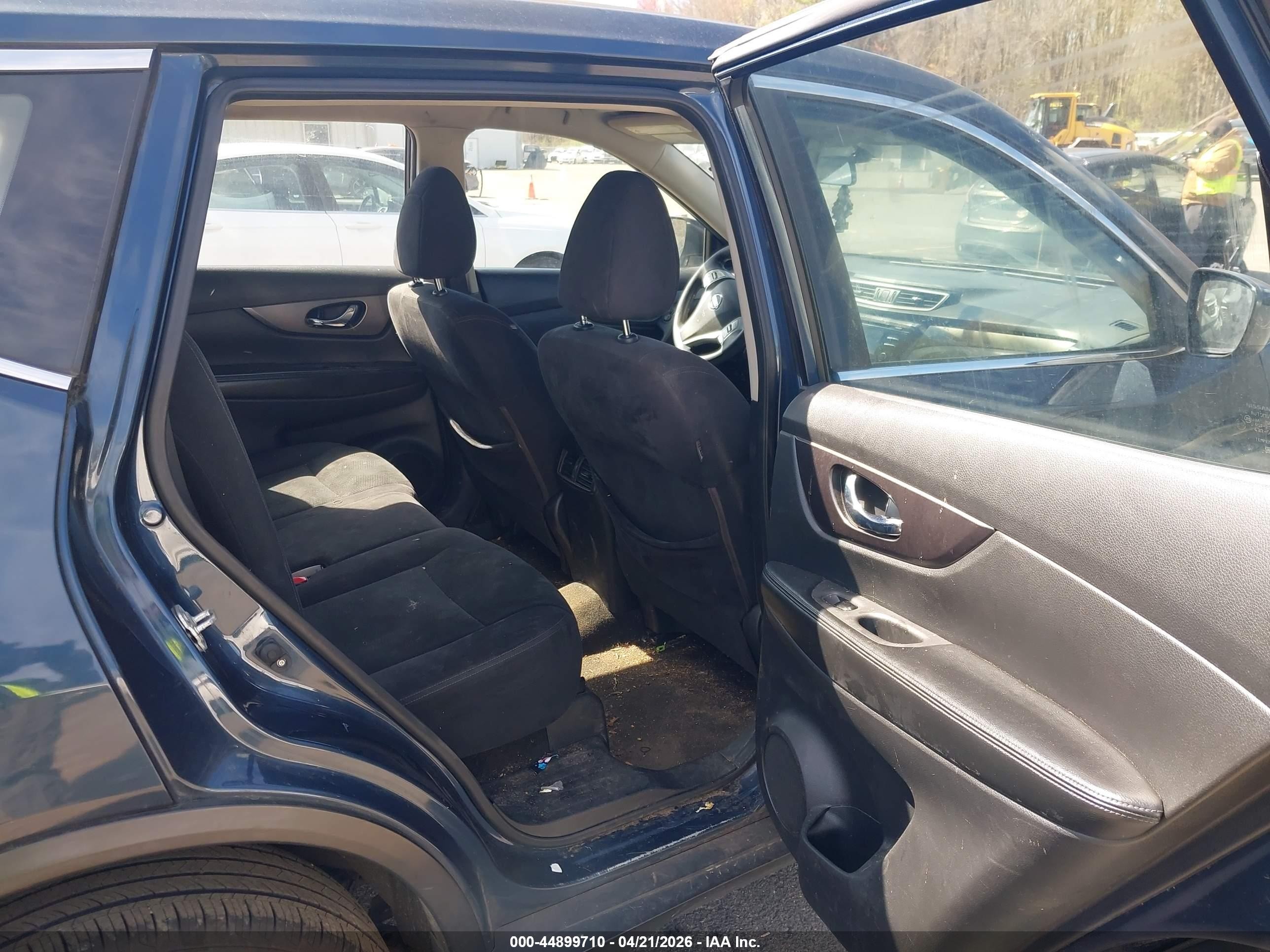 2016 Nissan Rogue S Синий vin: JN8AT2MV3GW154405