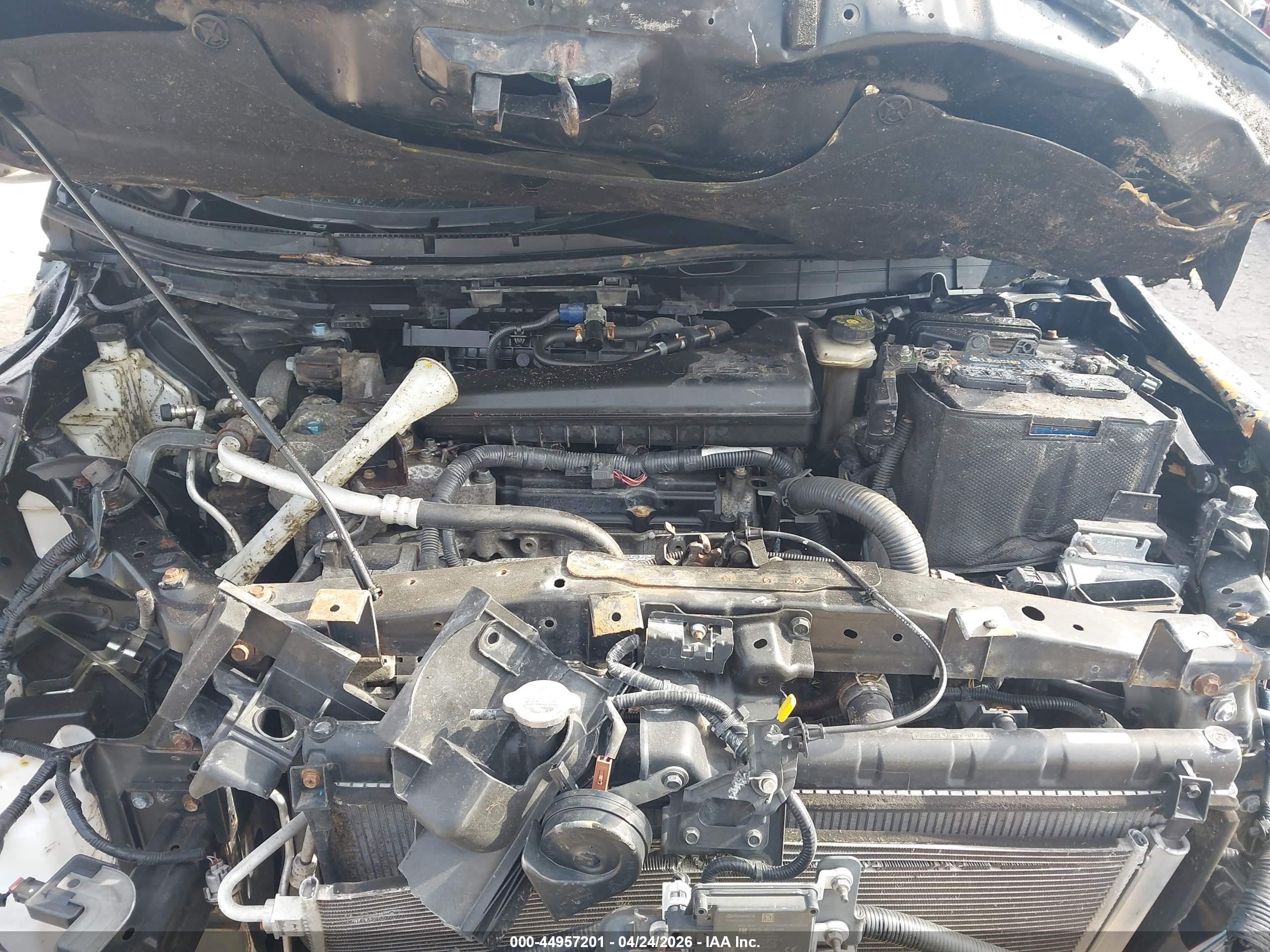 2017 Nissan Rogue Sl Черный vin: JN8AT2MV3HW024982