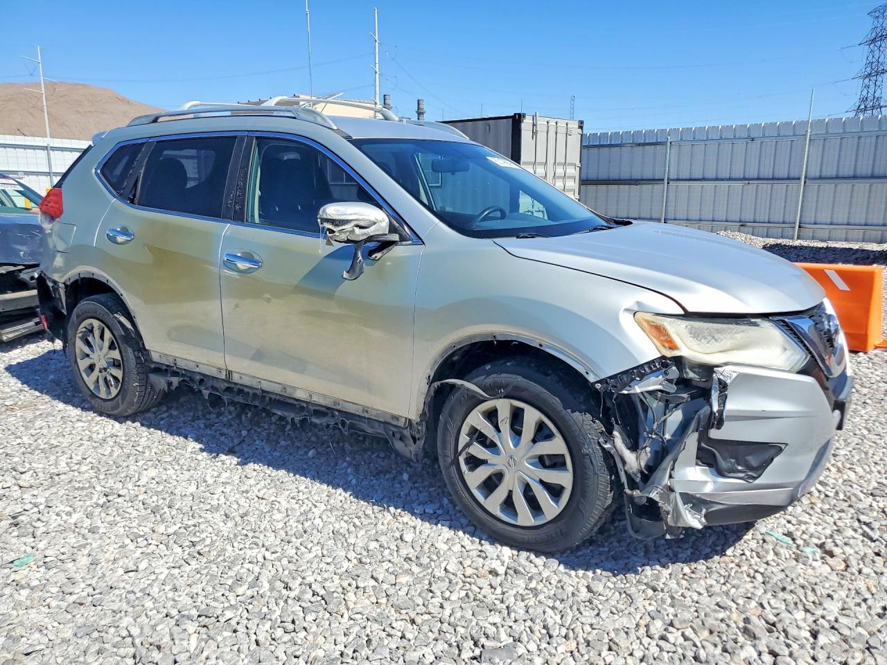 2017 Nissan Rogue S Silver vin: JN8AT2MV3HW260256