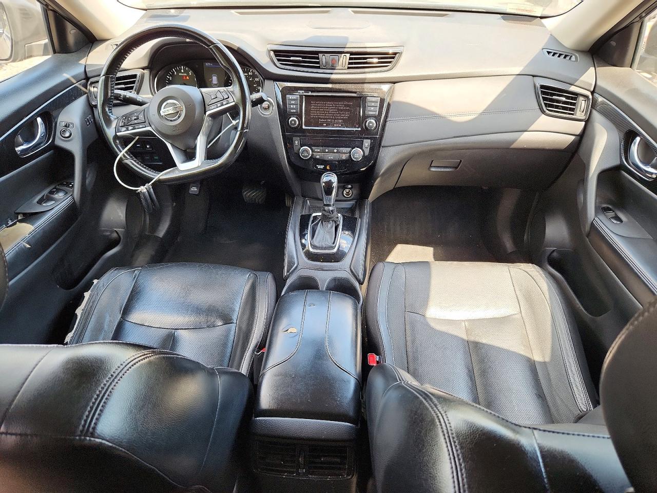 2018 Nissan Rogue Sl Черный vin: JN8AT2MV3JW309722