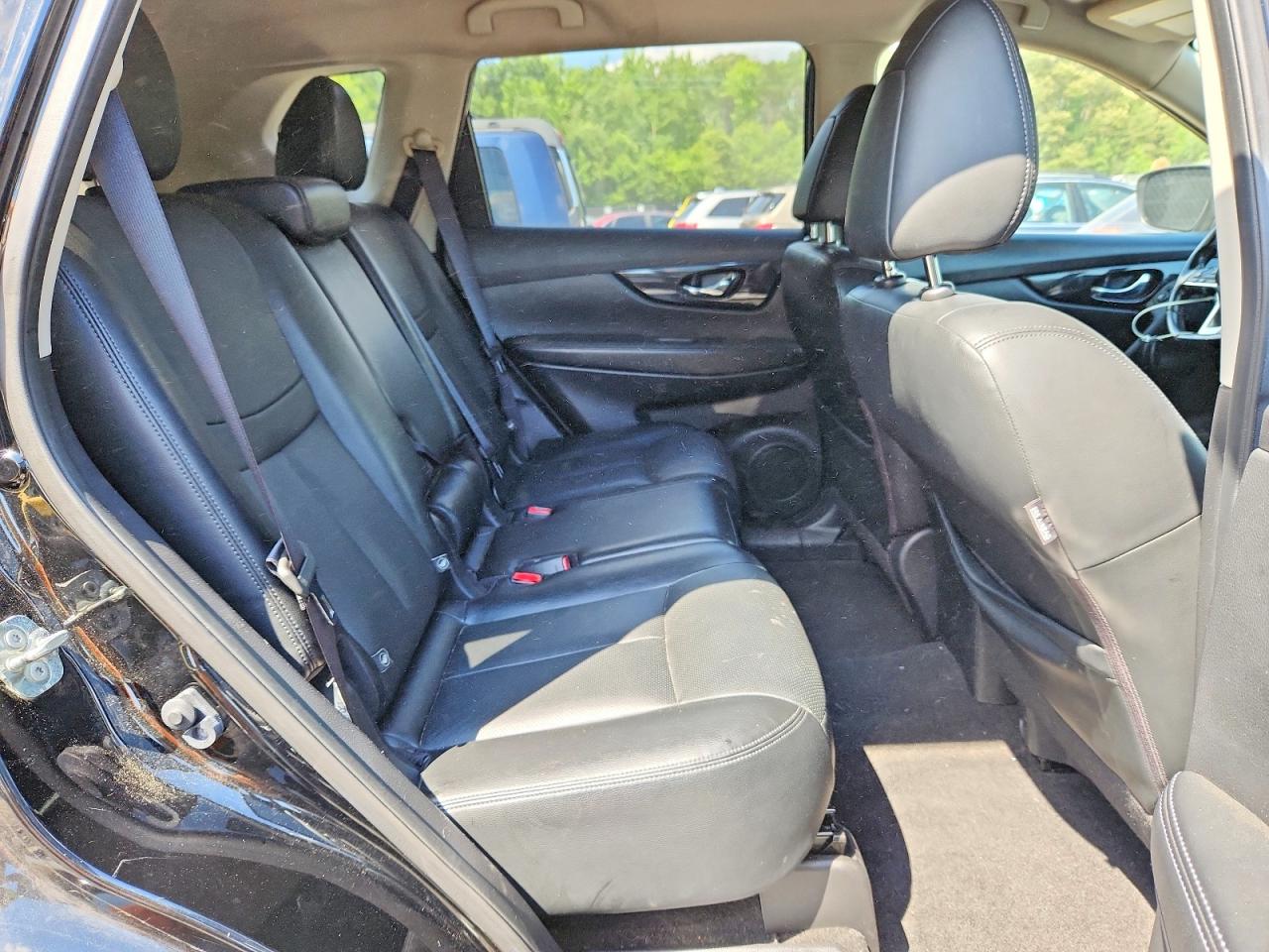 2018 Nissan Rogue Sl Черный vin: JN8AT2MV3JW309722