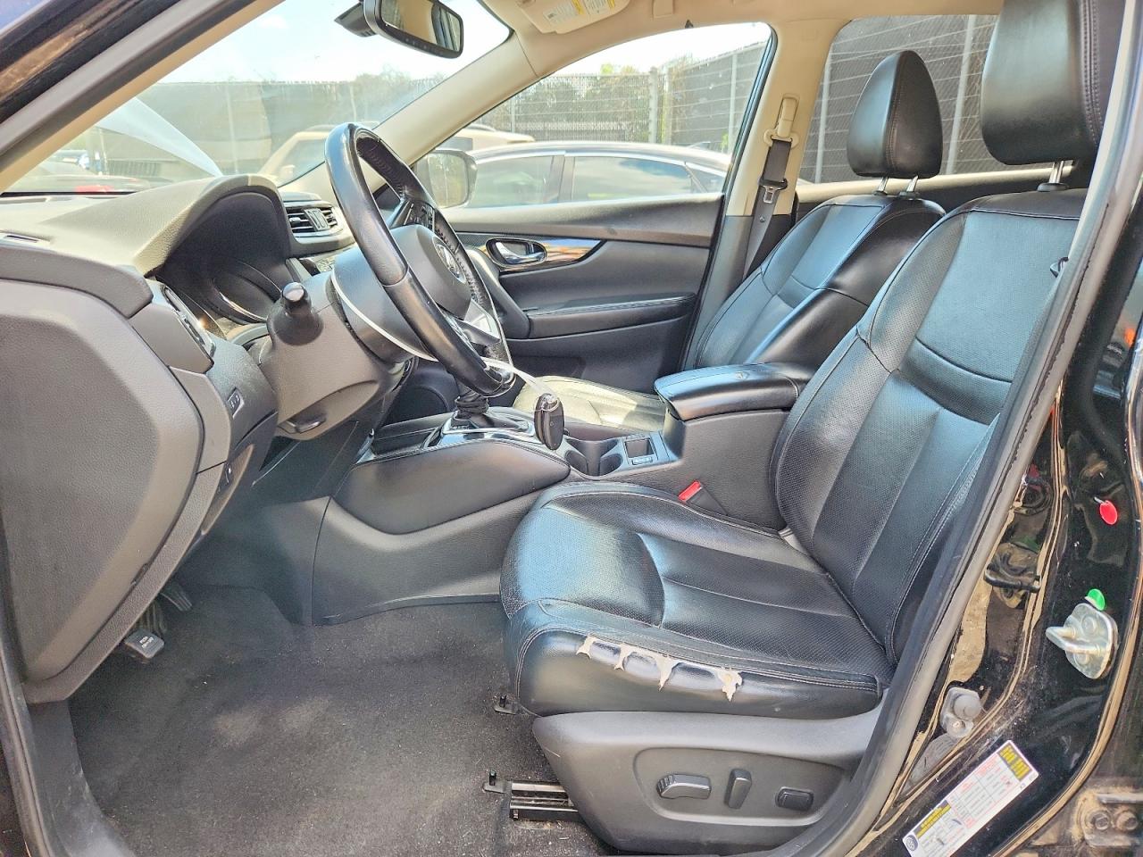 2018 Nissan Rogue Sl Черный vin: JN8AT2MV3JW309722