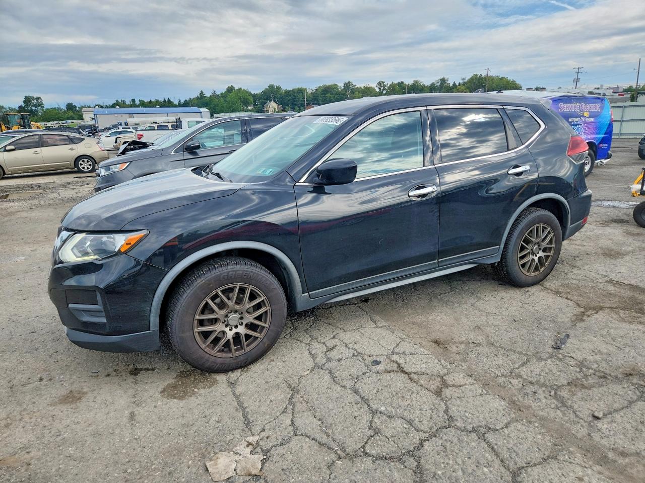 2018 Nissan Rogue S Black vin: JN8AT2MV3JW310286