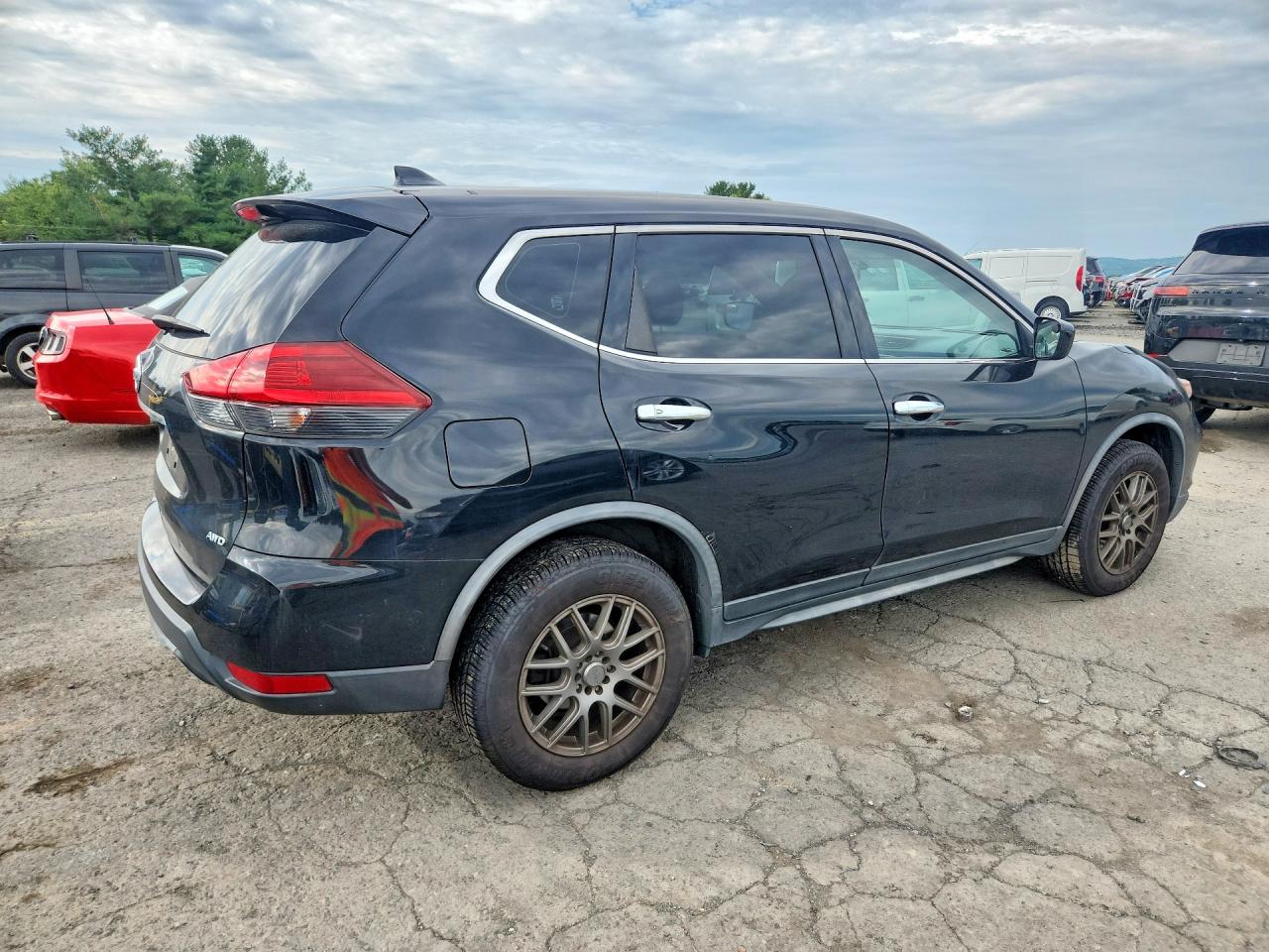2018 Nissan Rogue S Black vin: JN8AT2MV3JW310286