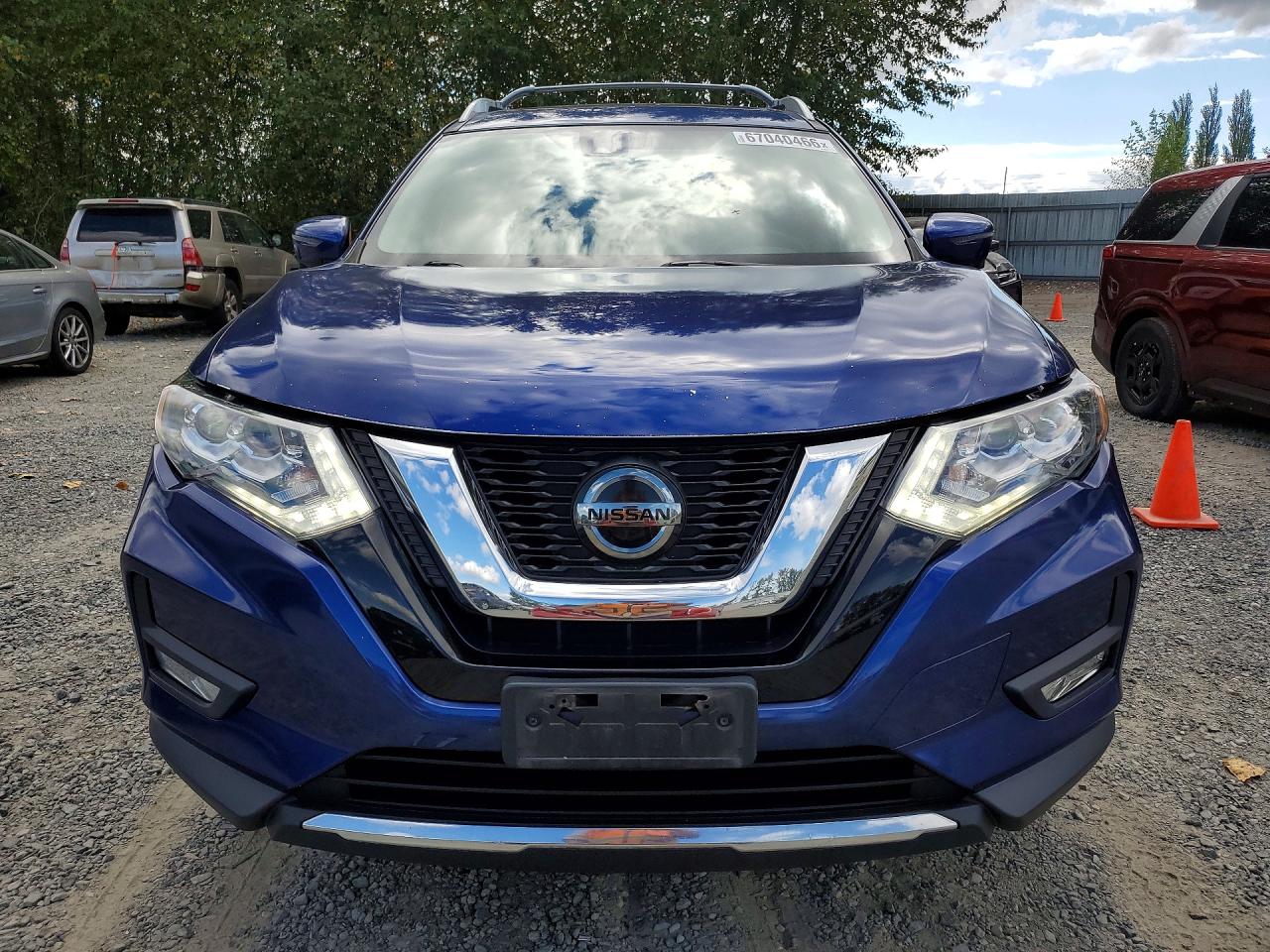 2018 Nissan Rogue Sl Blue vin: JN8AT2MV3JW355003