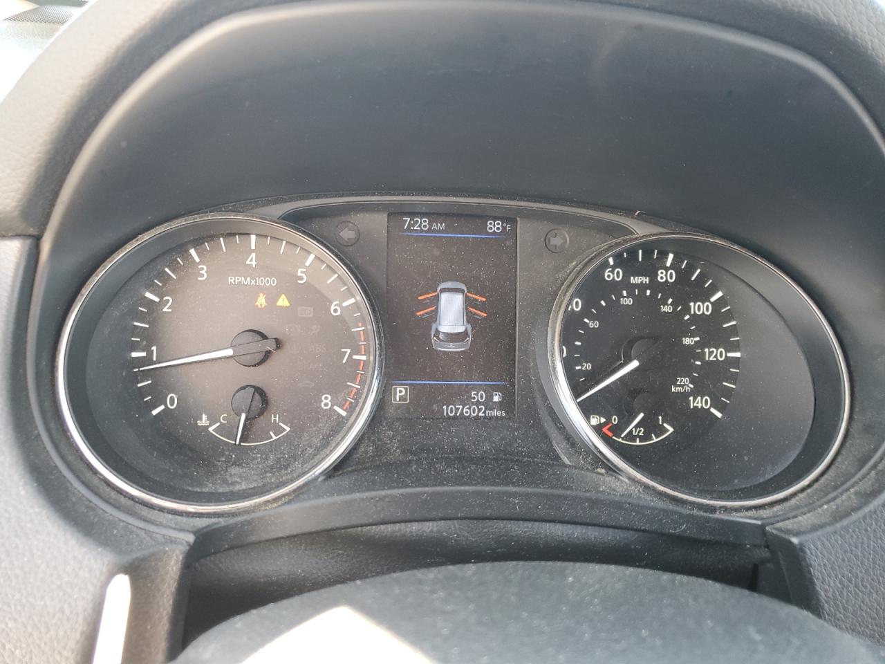 2019 Nissan Rogue Sv Silver vin: JN8AT2MV3KW390495