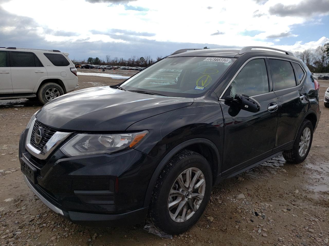 2020 Nissan Rogue S Black vin: JN8AT2MV3LW138893
