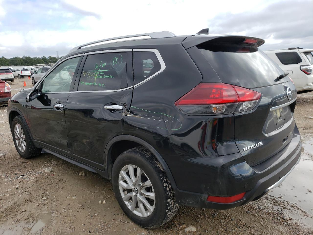 2020 Nissan Rogue S Black vin: JN8AT2MV3LW138893